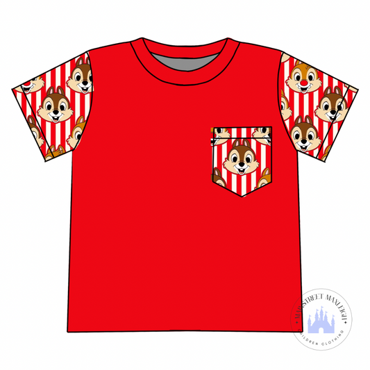 Chip n Dale pocket T-Shirt