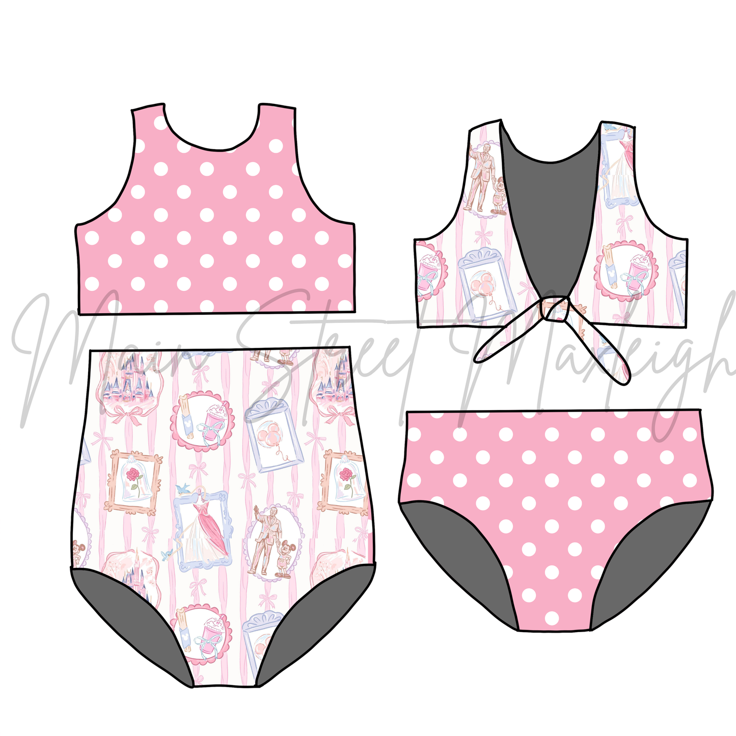 Happily ever after reversible swim