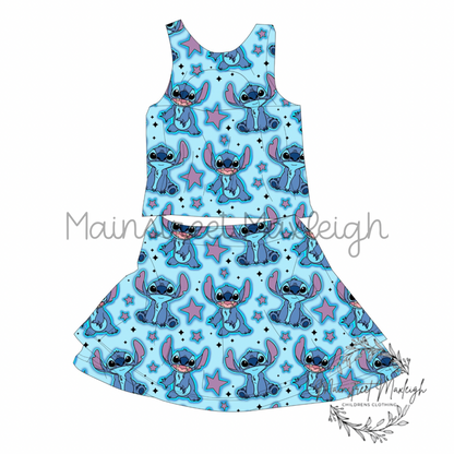 Stitch star yoga set