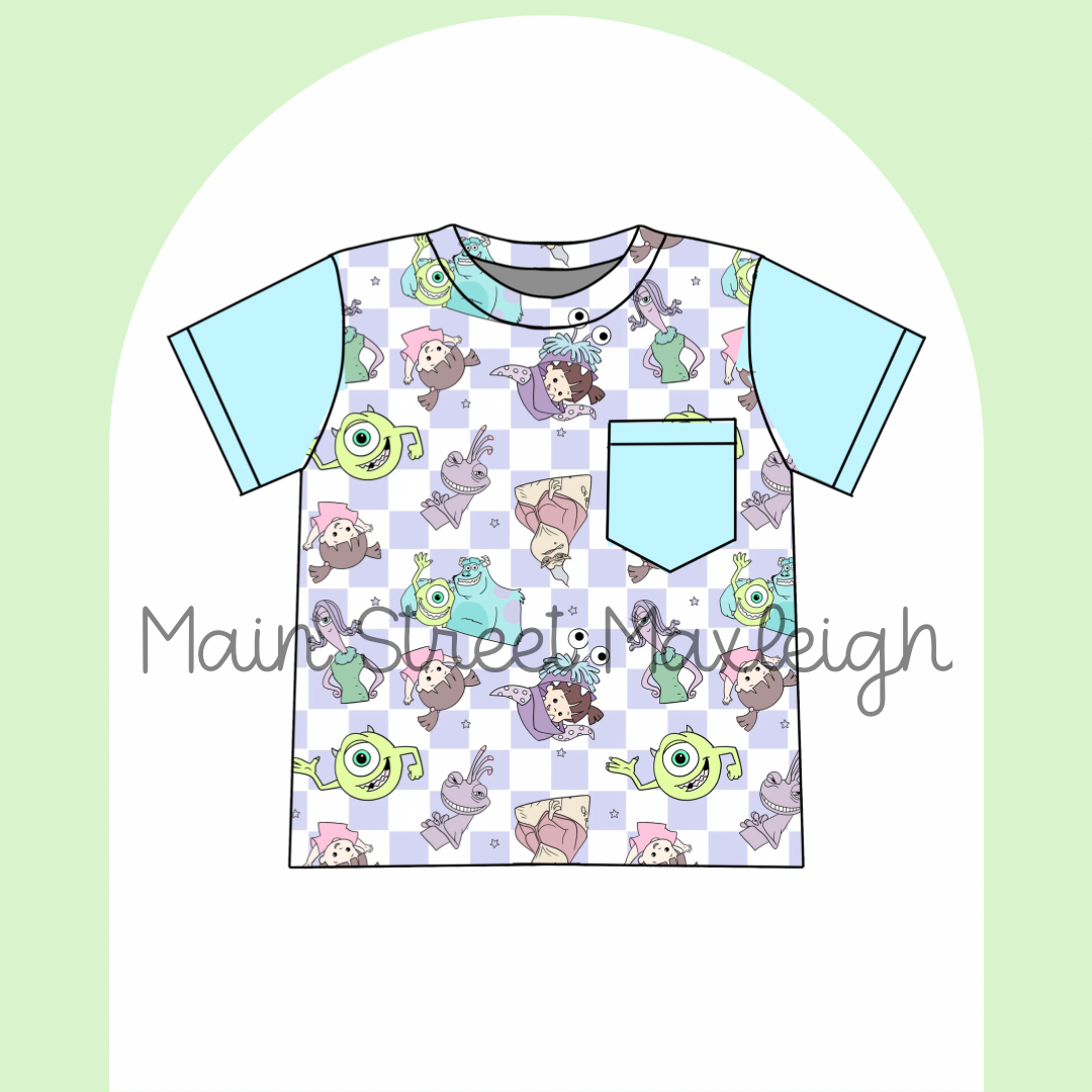 Scare floor pocket tshirt