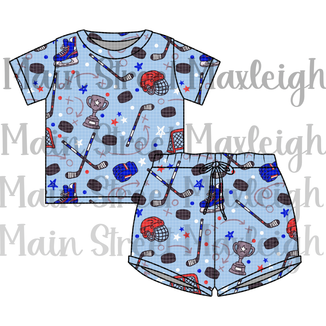 Hockey waffle set