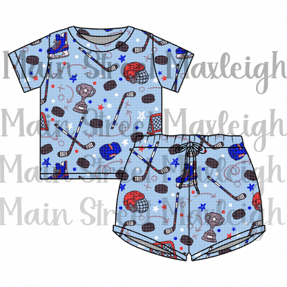 Hockey waffle set