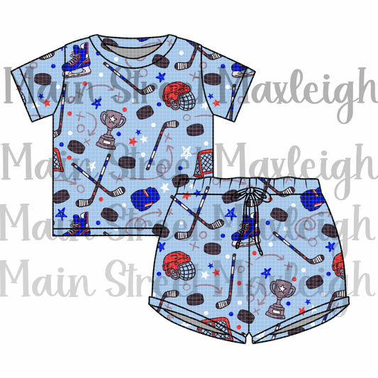 Hockey waffle set