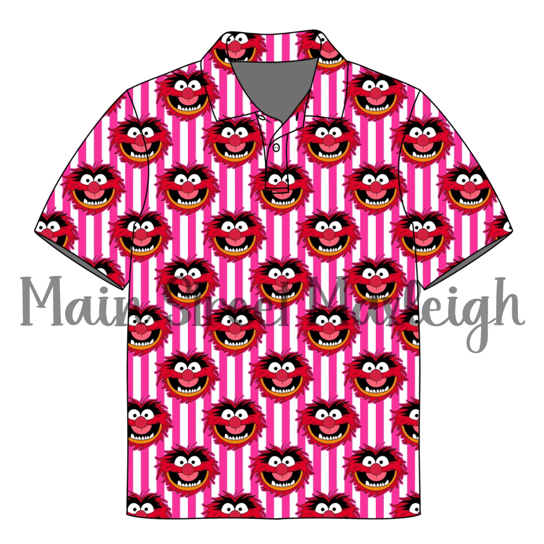 Animal polo or pocket t