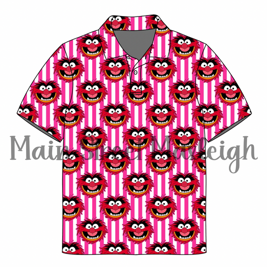 Animal polo or pocket t
