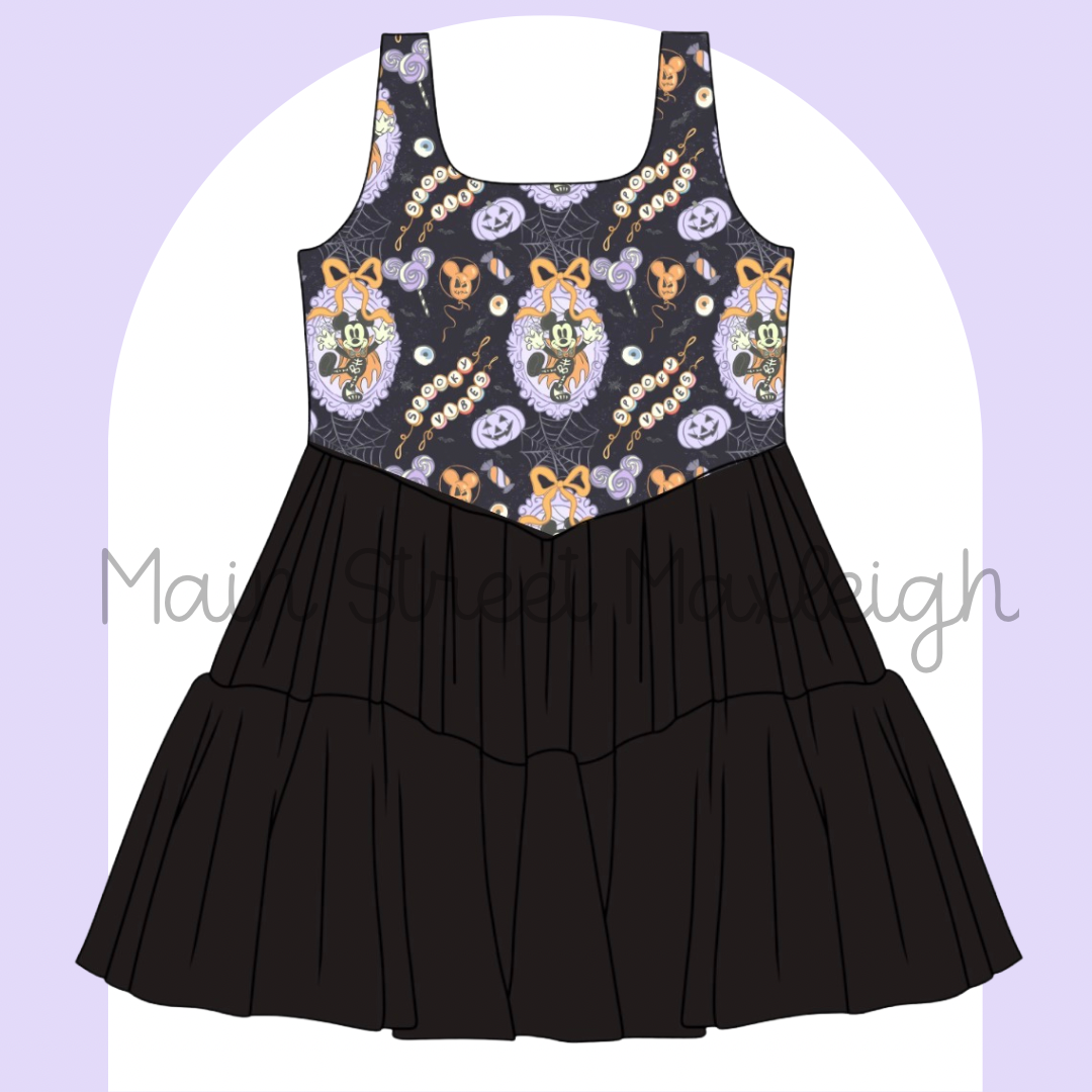 Spooky vibe Halloween dress