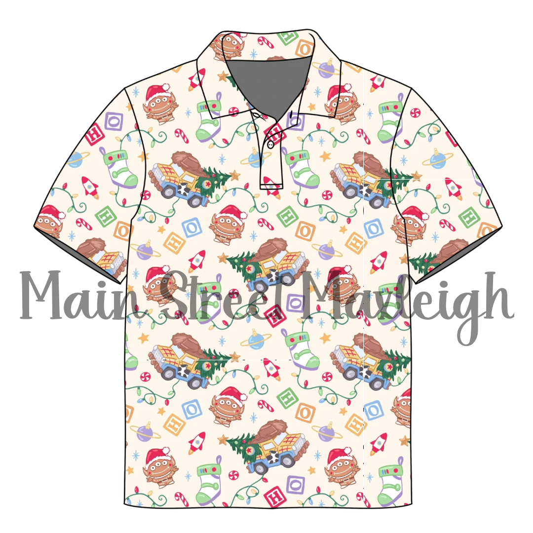 Christmas toy polo