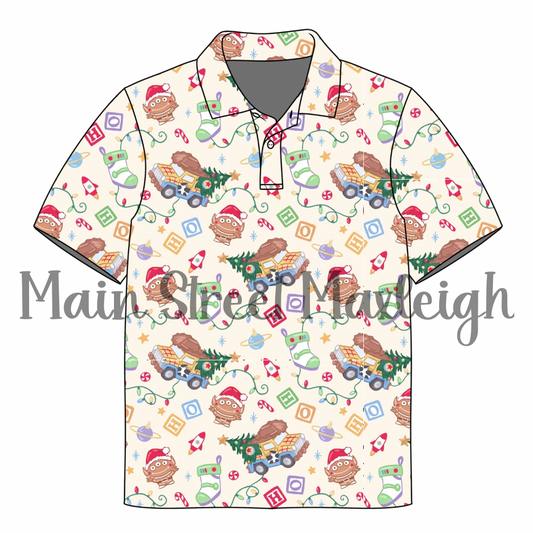 Christmas toy polo