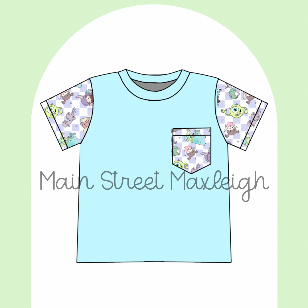 Scare floor 2.0 pocket tshirt