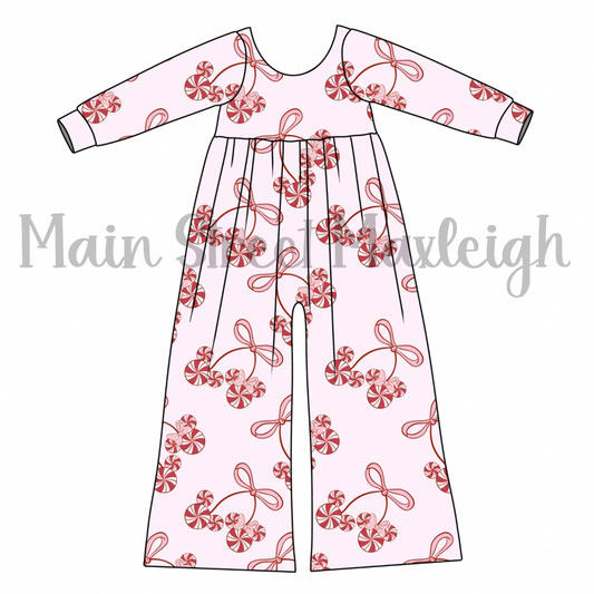 Christmas Peppermint romper