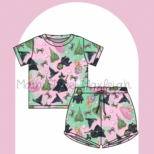 4T wick-ed waffle set short sleeve RTS