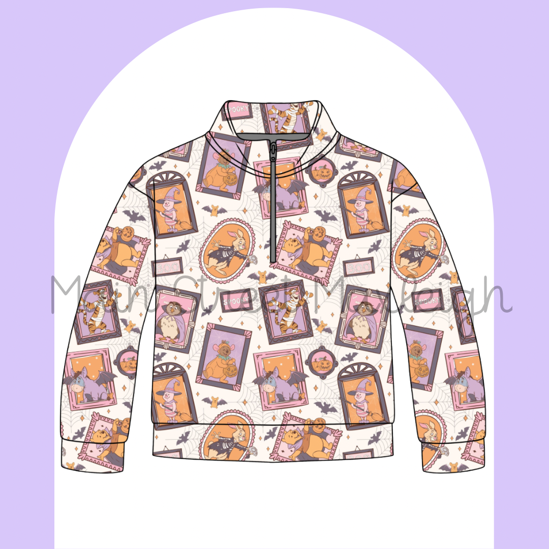 Bear Halloween zip