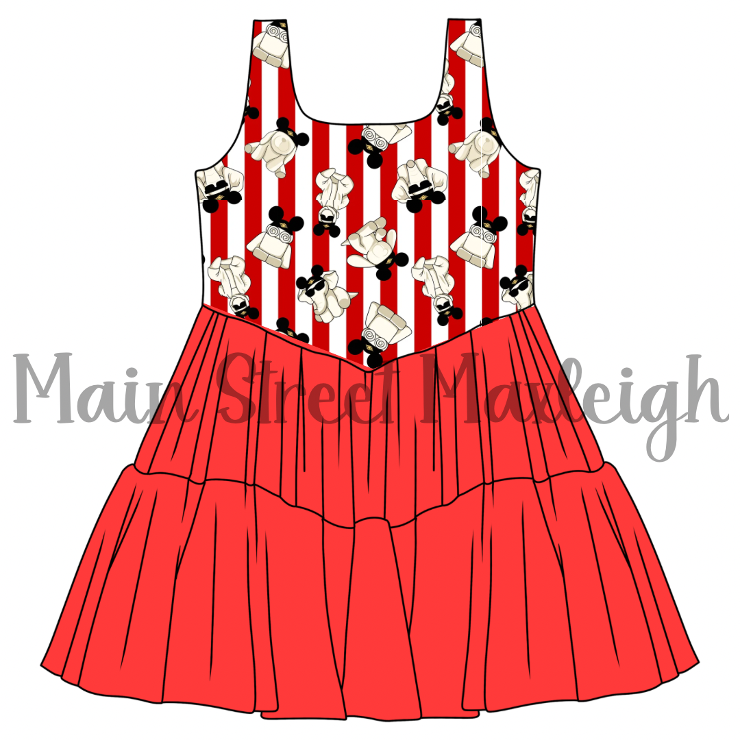 Evie cruise mesh dress