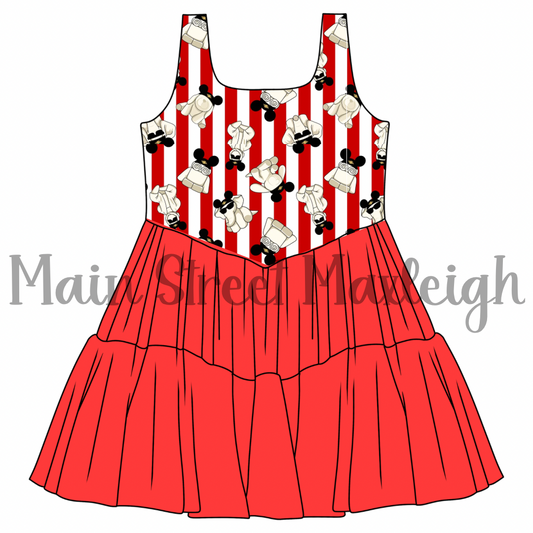 Evie cruise mesh dress