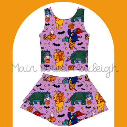 Winnie the boo yoga set