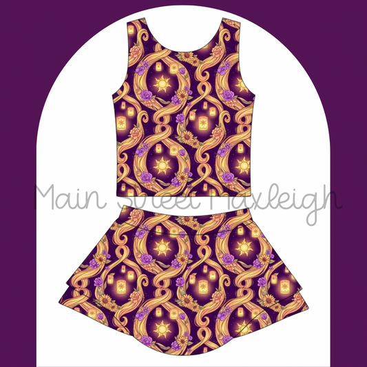 Gleaming lantern, yoga set