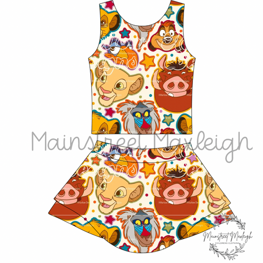 Hakuna Mutata Yoga set