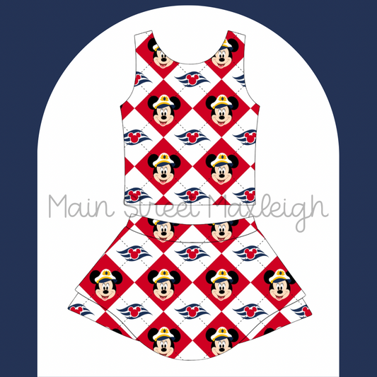 Captain mouse yoga set