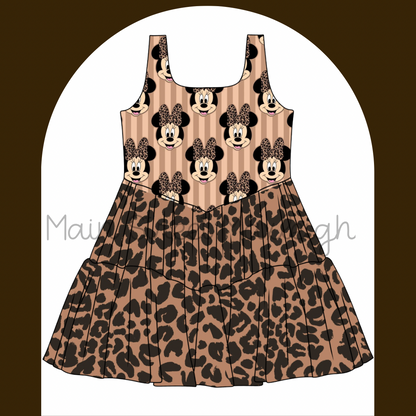 Safari bow dress