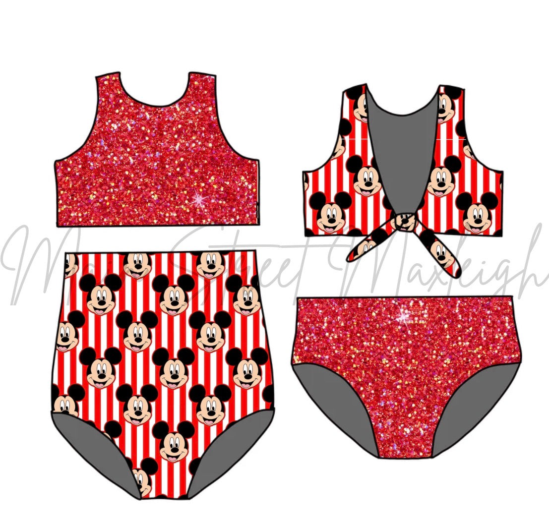 Mouse stripe reversible swim