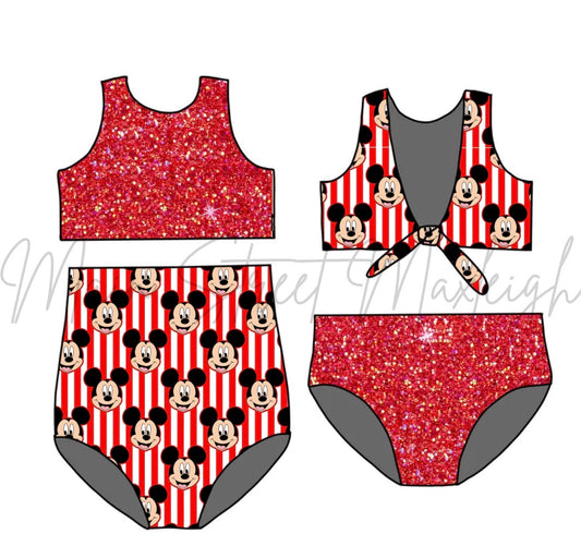 Mouse stripe reversible swim