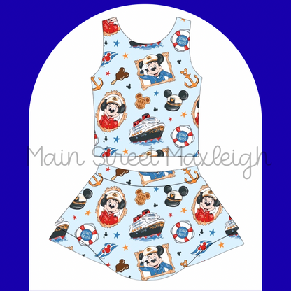 Cruise mouse waffle yoga set