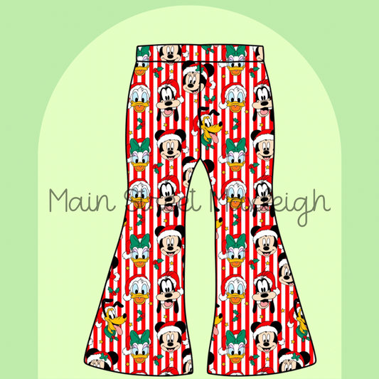 Very merry stripe Flares
