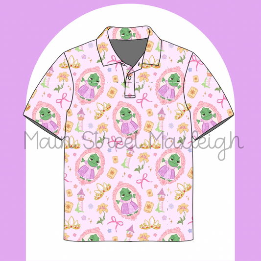 Silly chameleon polo