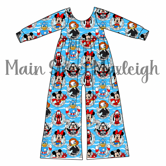 Hero Cruise Porthole Romper