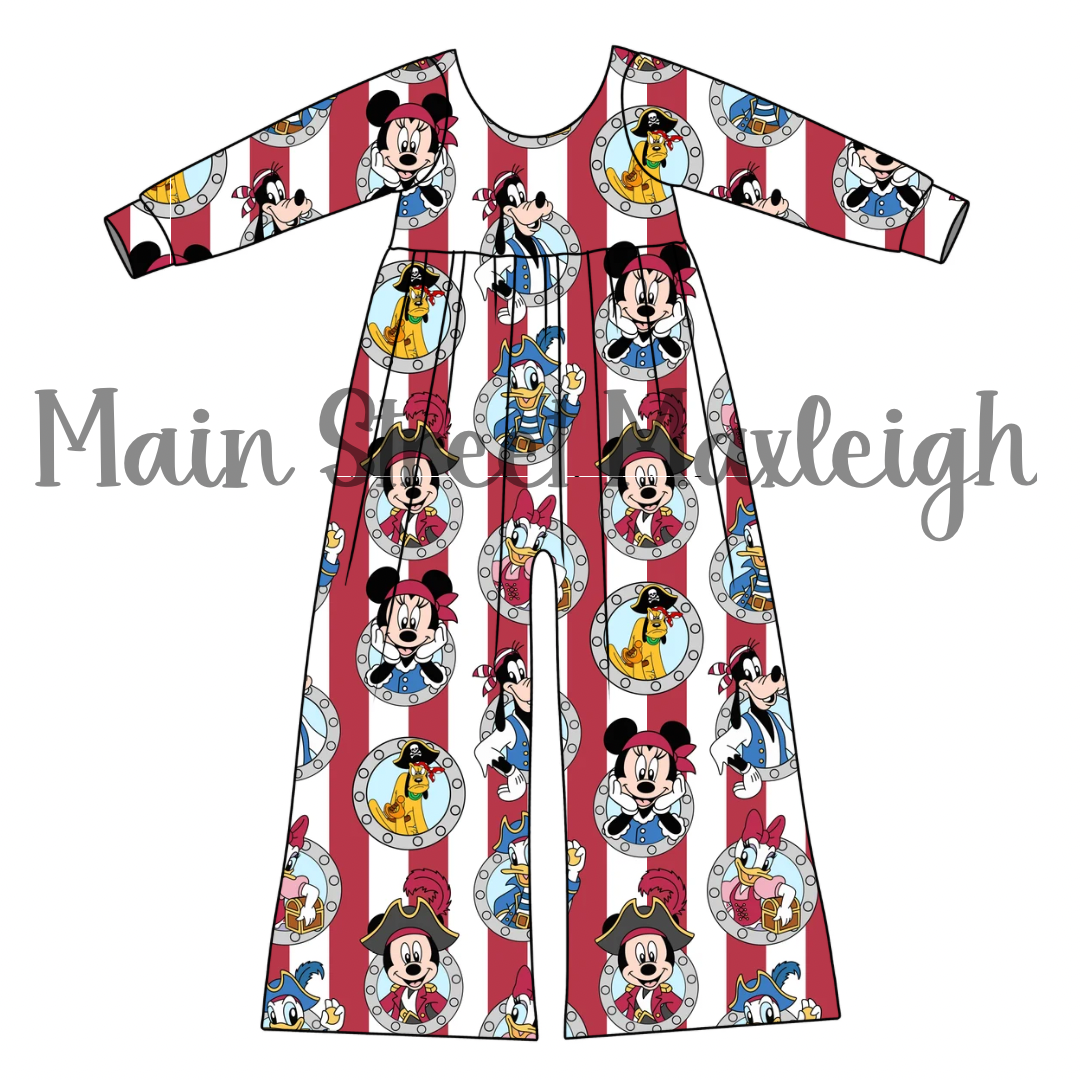 Pirate Porthole Cruise Romper