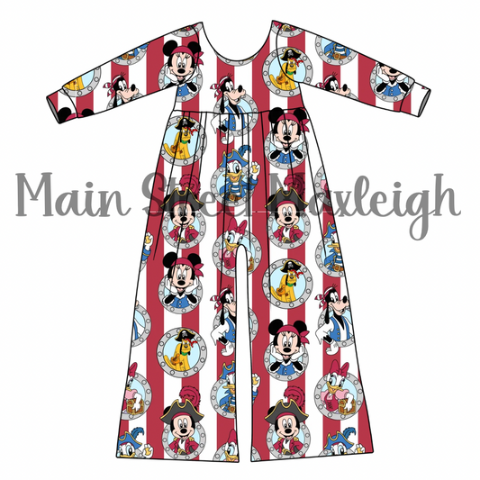 Pirate Porthole Cruise Romper