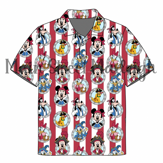 Pirate Porthole cruise polo