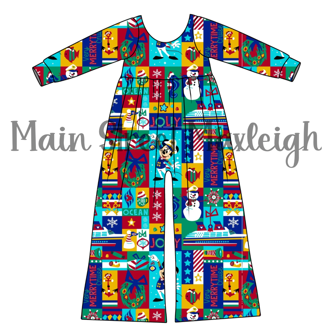 Merry Time Cruise romper