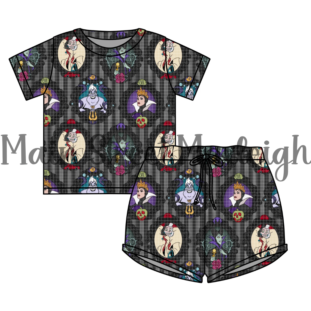 Villain Stripe Waffle Set