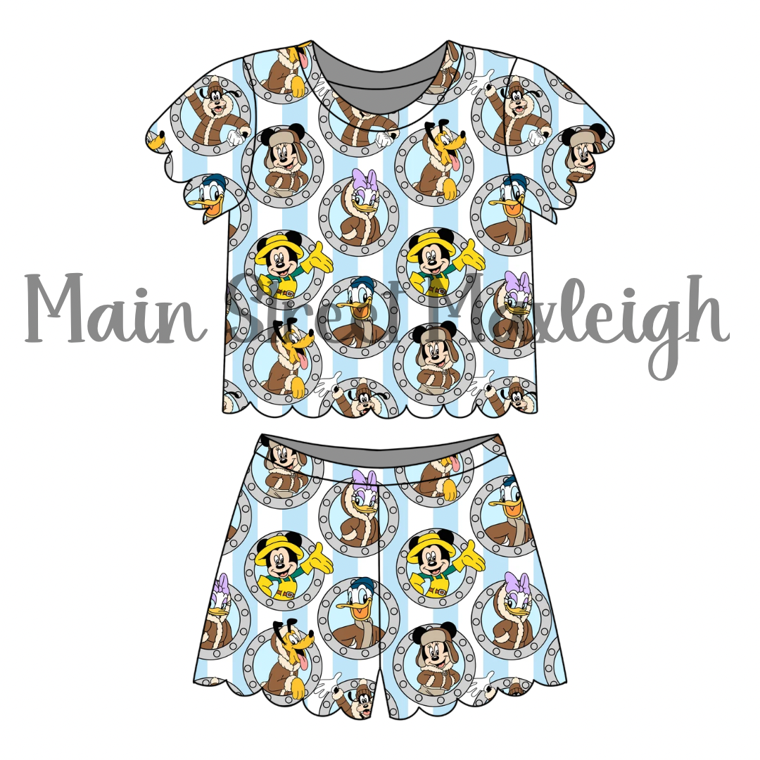 Alaska cruise scallop short Set