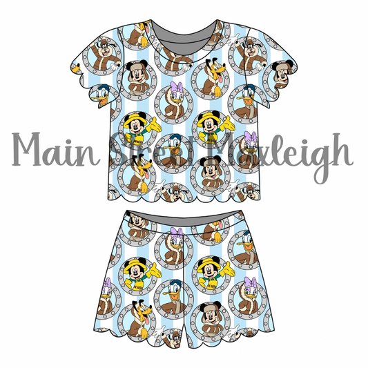 Alaska cruise scallop short Set