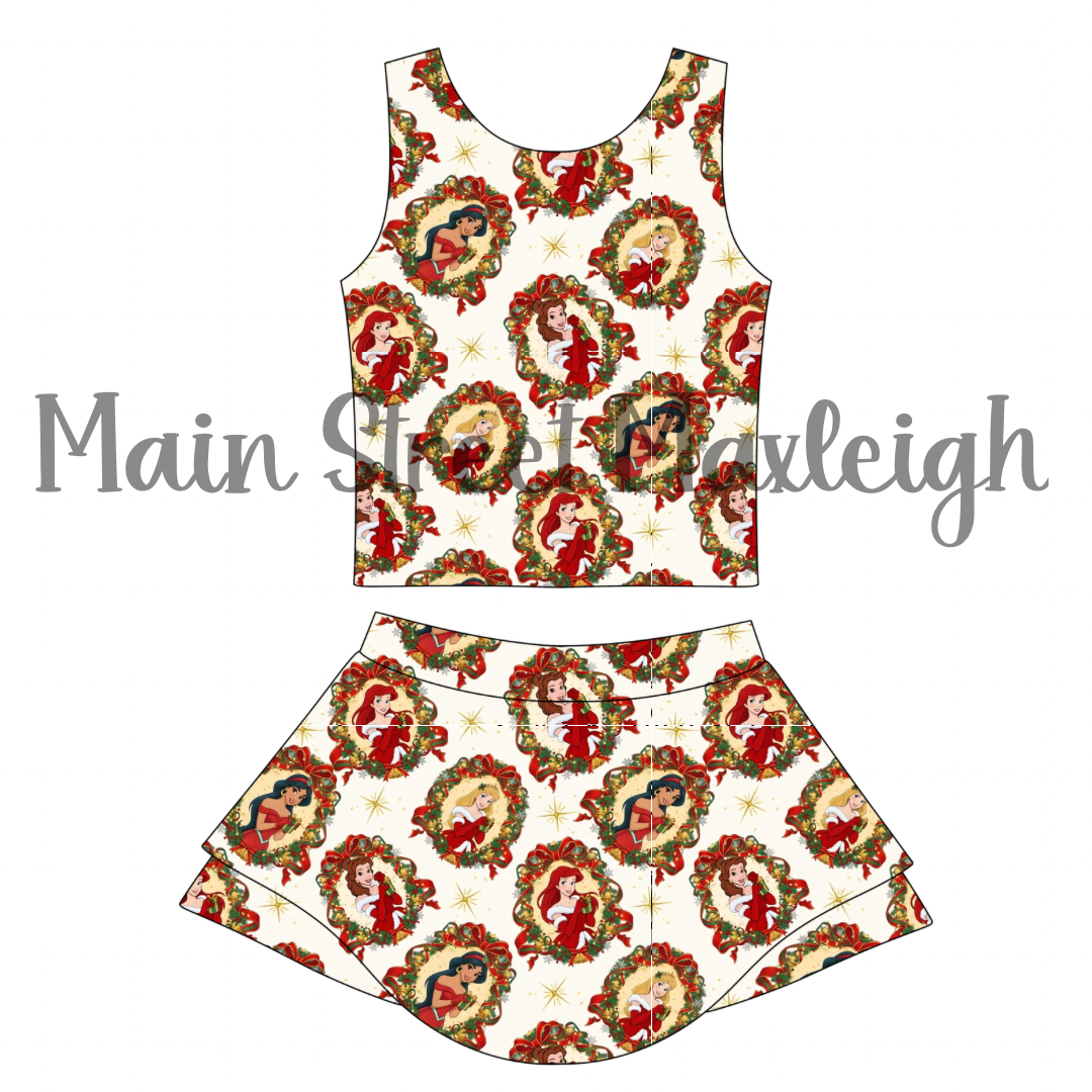 Christmas Royalty Yoga Set