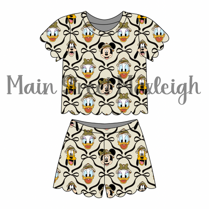Safari Fab 5 scallop  set