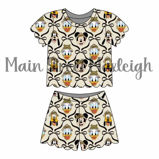 Safari Fab 5 scallop  set